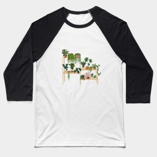 House plants illustration 37, Plant shelf art Baseball T-Shirt